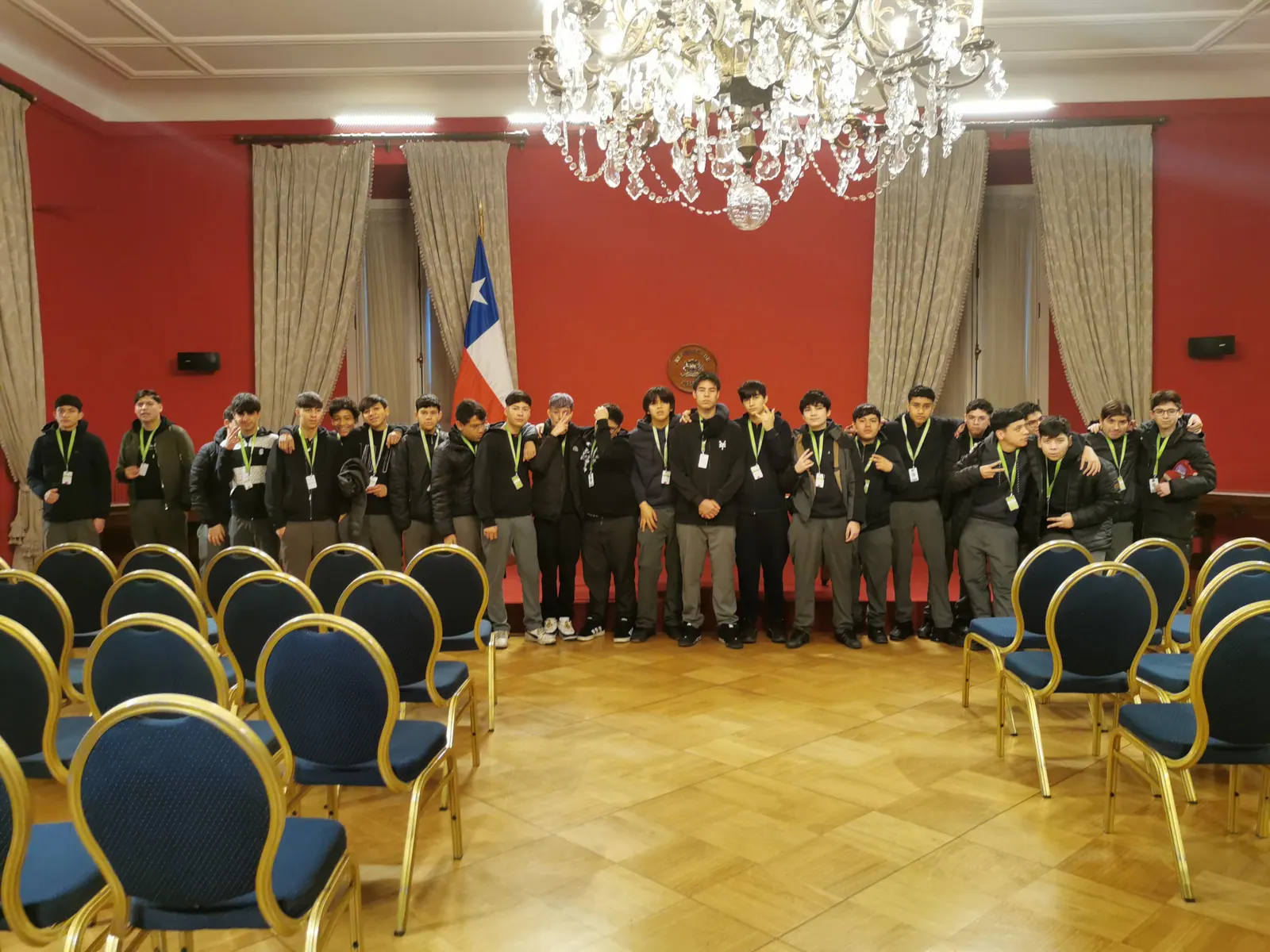 Salida Pedagógica a La Moneda — 1° Medio B — foto 67